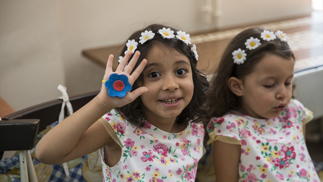 Yargıtay Anaokulu öğrencilerinden gösteri