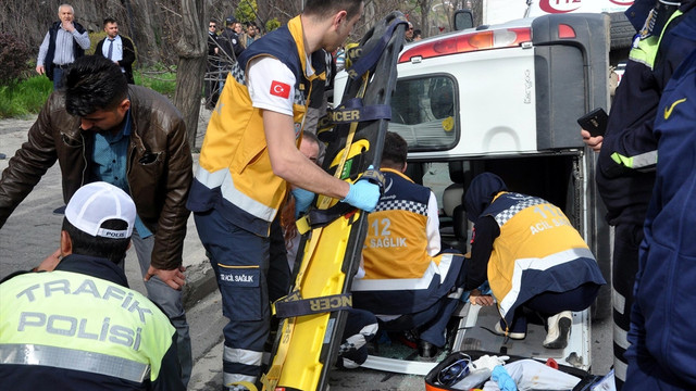 Yozgat'ta trafik kazası: 4 yaralı