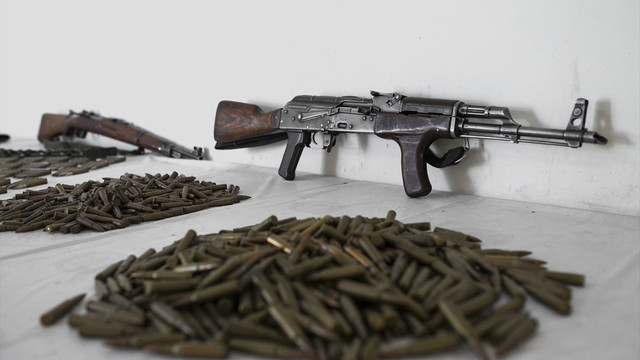 Yüksekovada mavzer silahı ele geçirildi