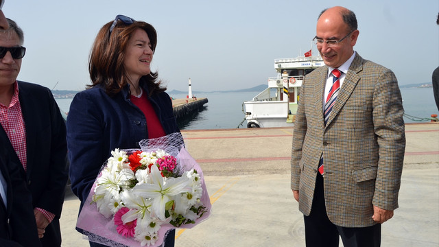 Yunanistan İzmir Başkonsolosu Papoulia, Ayvalık'ta