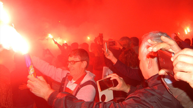 Bandırmaspor taraftarları 10,5 Bandırmalılar Gününü kutladı