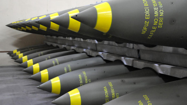 Sığınak delen milli bombalar üretiliyor