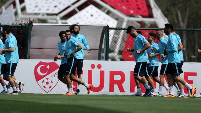 A Milli Futbol Takımı hazırlıklarını sürdürdü