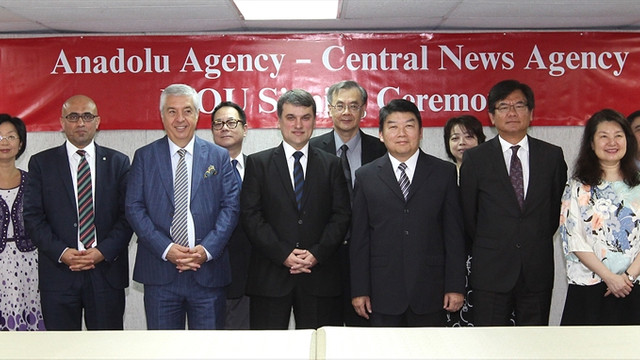 AA ile Tayvan haber ajansı arasında işbirliği