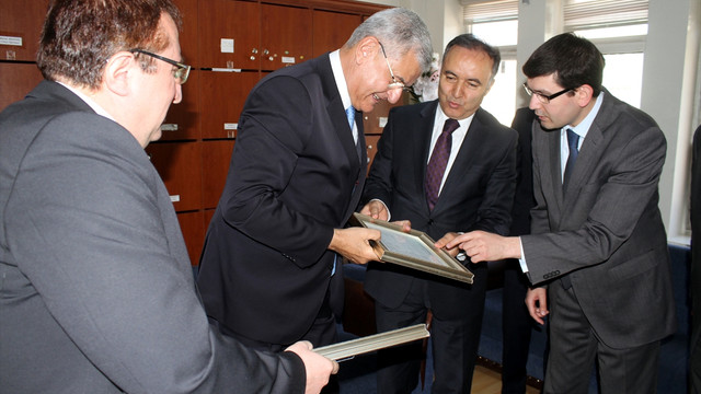AB Bakanı ve Başmüzakereci Bozkır Erzurum'da