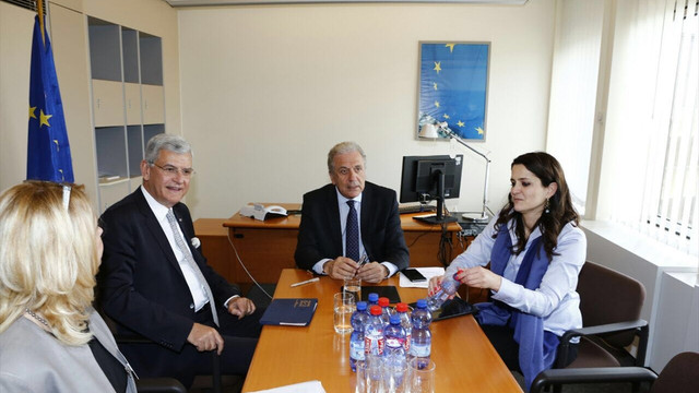 AB Bakanı ve Başkmüzakereci Bozkır Strazburg’da