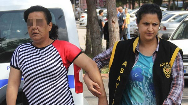 Adanada fuhuştan yakalanan kadın polise beddua etti