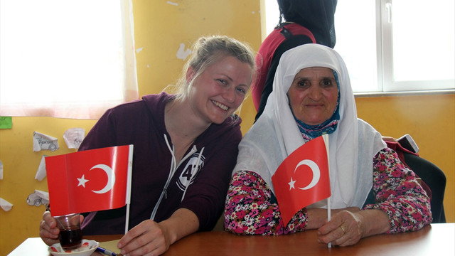 Allgaue-Orient Dostluk ve Barış Rallisi ekibi Sivas'ta