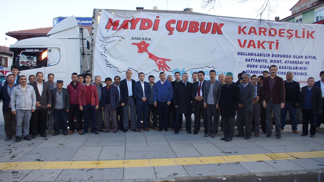Ankara'dan Bayırbucak Türkmenlerine yardım