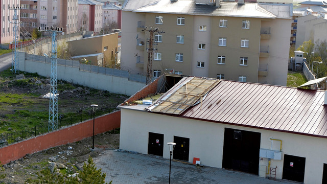 Ardahan'da fırtına