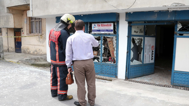 Ataşehirde imalathanede patlama: 1 yaralı