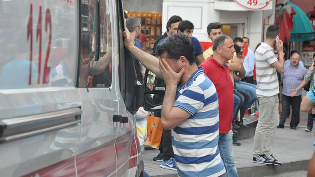 Bartın'daki kaza güvenlik kamerasına yansıdı