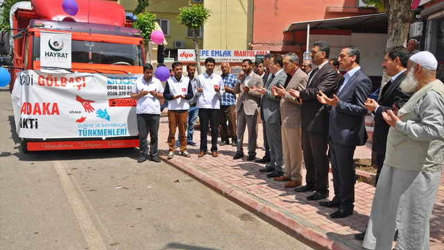 Bayırbucak Türkmenlerine yardım