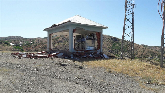 Bingöl'de elektrik trafolarına terör saldırısı