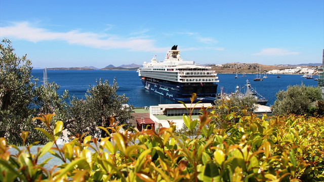 Bodrum'da kruvaziyer turizmi