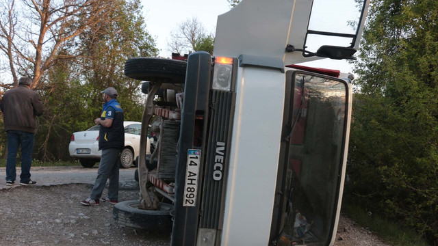 Bolu'da trafik kazası: 4 yaralı