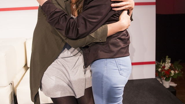 Bolulu Merve ilik bağışçısıyla Almanya'da buluştu