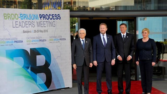 Brdo-Brijuni Süreci Liderler Buluşması Saraybosna'da yapıldı