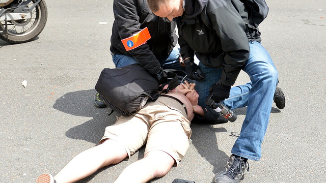 Brüksel'de gösteri