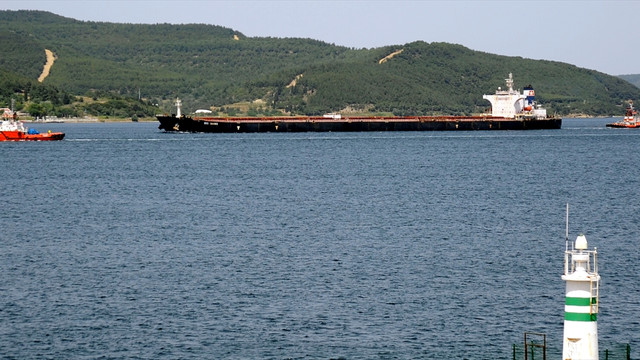 Çanakkale Boğazı'nda gemi arızası