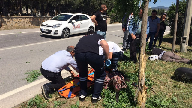 Çanakkale'de motosiklet refüje çarptı: 1 ölü, 1 yaralı