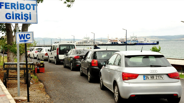 Çanakkale'de tatilcilerin dönüş yoğunluğu