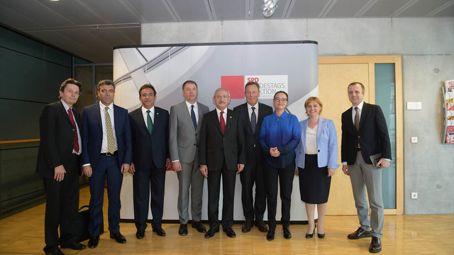 CHP Genel Başkanı Kemal Kılıçdaroğlu Almanya’da