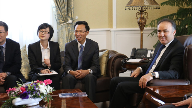 Çin Büyükelçisi Hongyang Erzurum'da