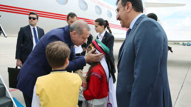 Cumhurbaşkanı Erdoğan, Malatya'ya geldi