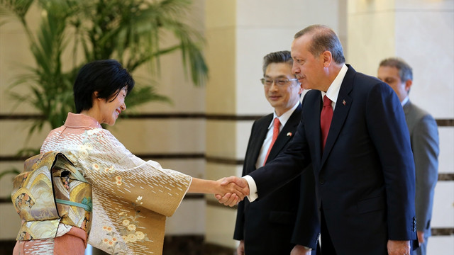 Cumhurbaşkanı Erdoğan'ın kabulü