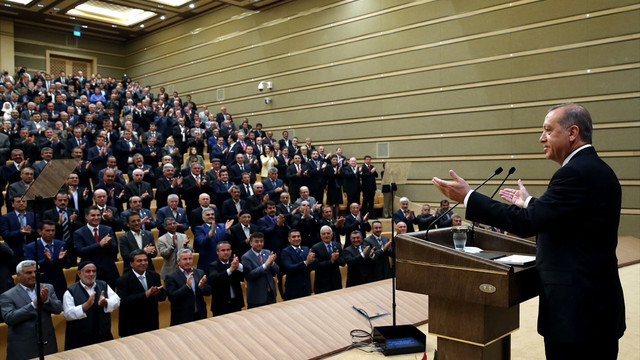 Cumhurbaşkanlığı Külliyesi'nde Muhtarlar Toplantısı