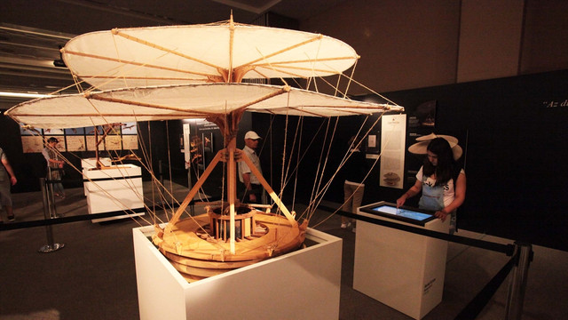 Da Vinci'nin makineleri EXPO 2016'da sergileniyor