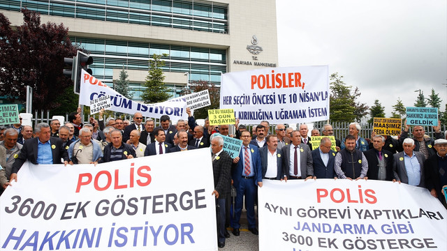 Emekli polislerin ek göstergelerinin arttırılması talebi