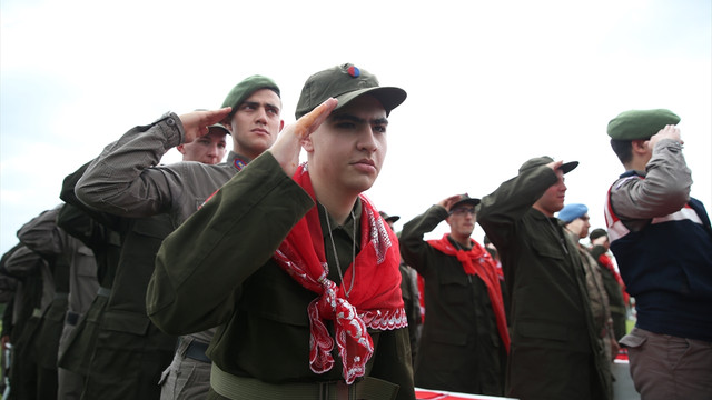 Engellilerin bir günlük askerlik heyecanı