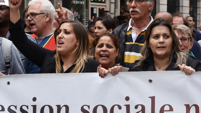 Fransa'da grev ve protesto dalgası