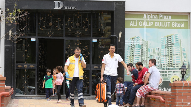 Gaziantepte 12. kattan düşen Suriyeli çocuk öldü