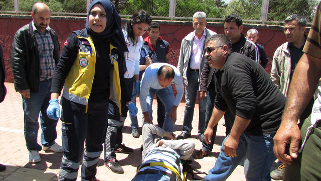 Gaziantep'te polis aracı kaza yaptı: 3 yaralı