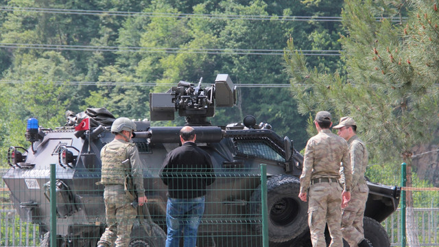 Giresunda baraj görevlilerine silahlı saldırı