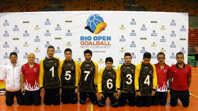 Goalball Erkekler A Milli Takımı uluslararası turnuvada üçüncü oldu