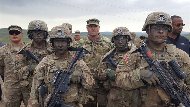 Gürcistan'daki ortak askeri tatbikat