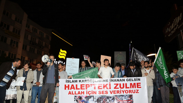 Halep saldırılarına tepkiler