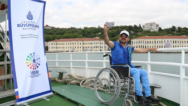 İBB'den engelliler için boğaz turu