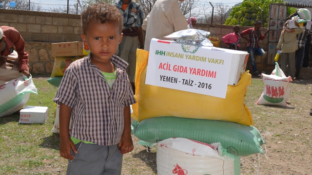 İHH'dan Yemen'e yardım