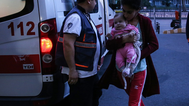 İstanbul'da ev yangını