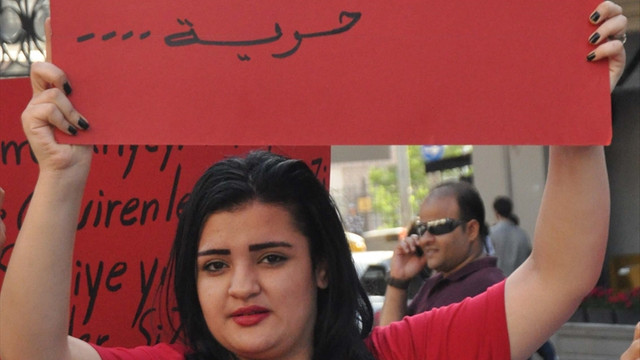 İstanbul'da Suriye'deki saldırılar protesto edildi