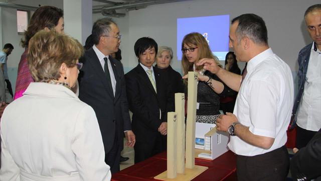 Japonlar deprem tecrübelerini öğrencilerle paylaştı