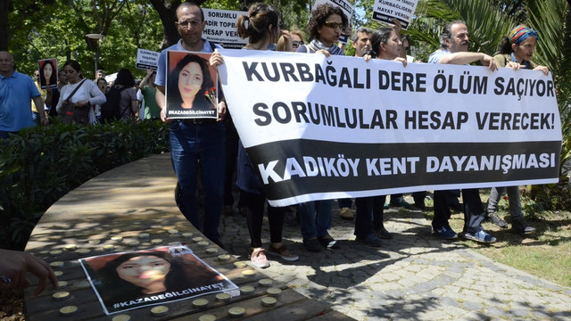Kadıköy Kent Dayanışması'ndan Kurbağalıdere protestosu