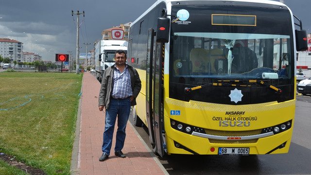 Kalp krizi geçiren yolcuyu otobüsle hastaneye yetiştirdi