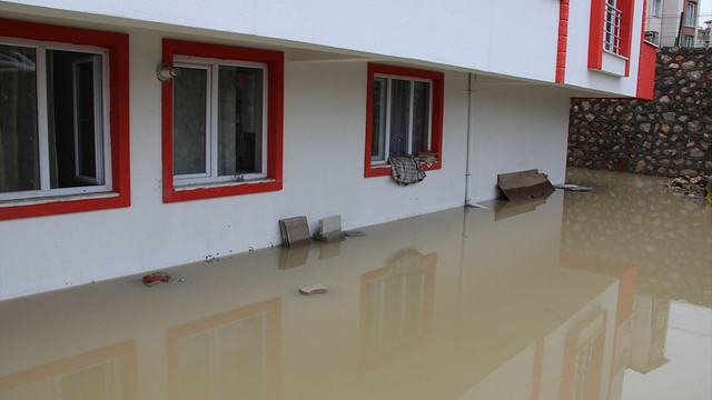 Karabük'te sağanak