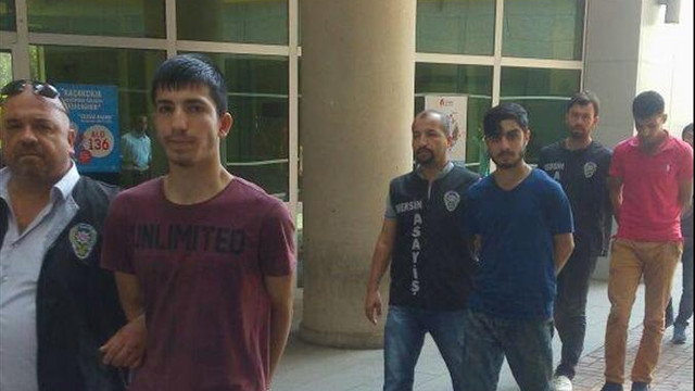 Mersinde kiraladıkları araçlara su tankı yerleştirip mazot çaldılar